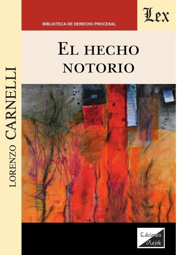 Hecho notorio, El | LORENZO CARNELLI