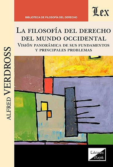 Filosofía del derecho del mundo occidental | Alfred Verdross