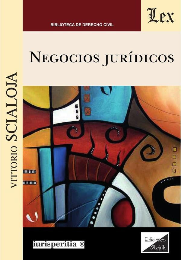 Negocios jurídicos | Vittorio Scialoja