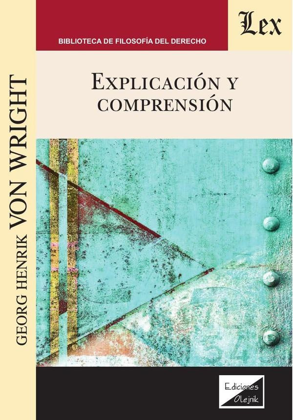 Explicación y comprensión | Georg Henrik Von Wright