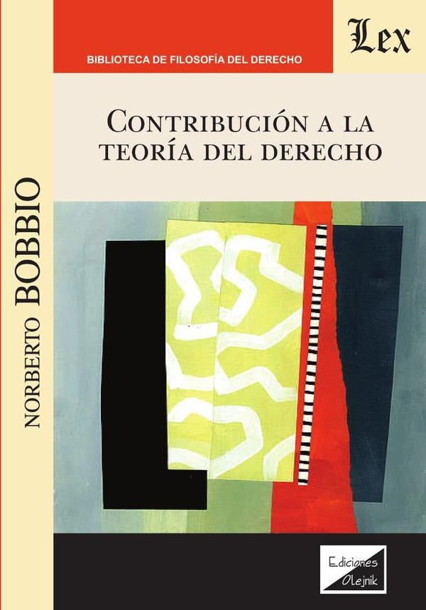 Contribución a la teoría del derecho | Norberto Bobbio