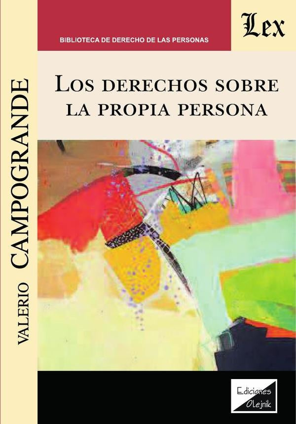 Los derechos sobre la propia persona | Valerio Campogrande