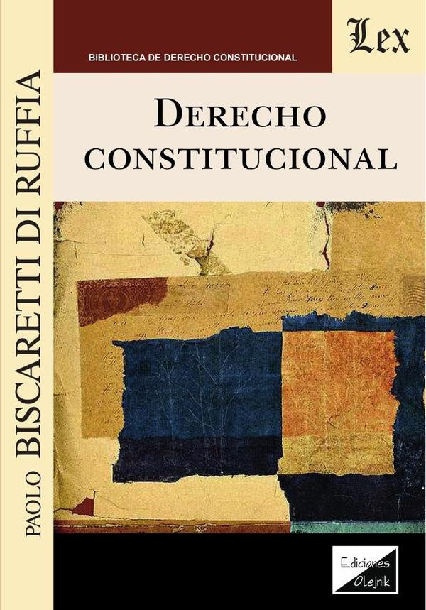 Derecho constitucional | Paolo Biscaretti di Ruffia