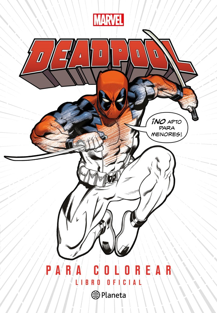 DEADPOOL PARA COLOREAR.. | -