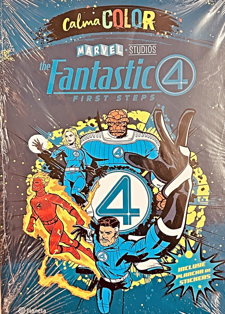 CALMA COLOR. LOS 4 FANTÁSTICOS. PRIMEROS PASOS.. | MARVEL