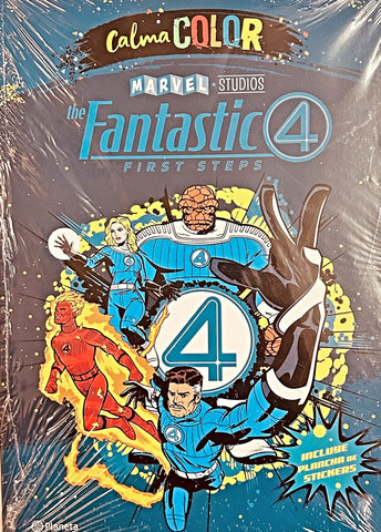 CALMA COLOR. LOS 4 FANTÁSTICOS. PRIMEROS PASOS.. | MARVEL