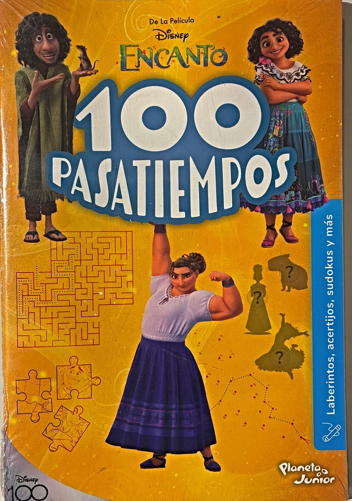 100 PASATIEMPOS (TRIVIAS, SUDOKUS, ACERTIJOS Y MÁS). ENCANTO.. | Disney