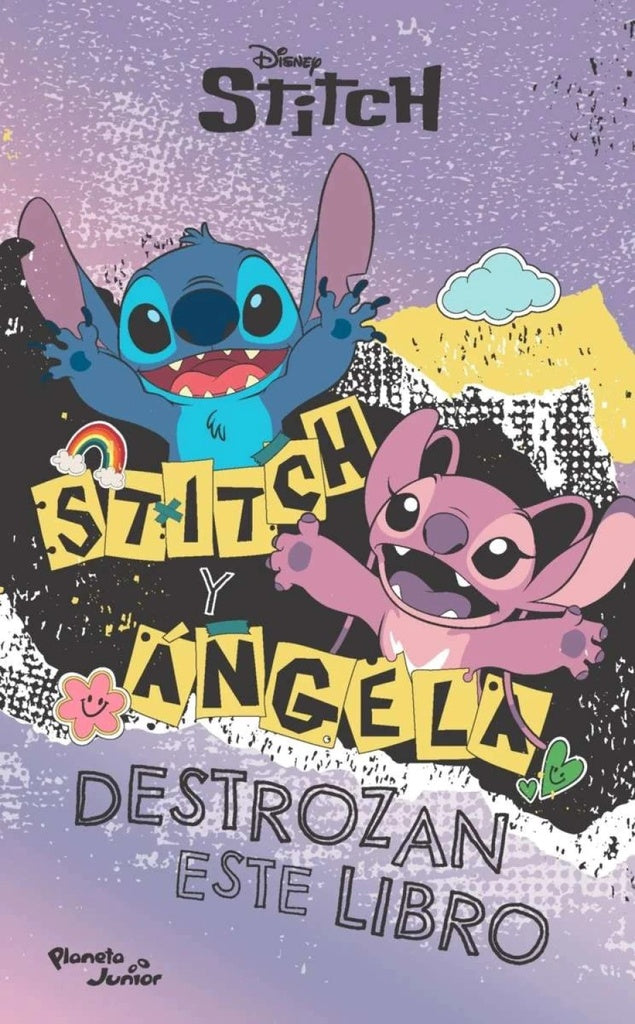 STITCH Y ANGELA. DESTROZAN ESTE LIBRO.. | Disney
