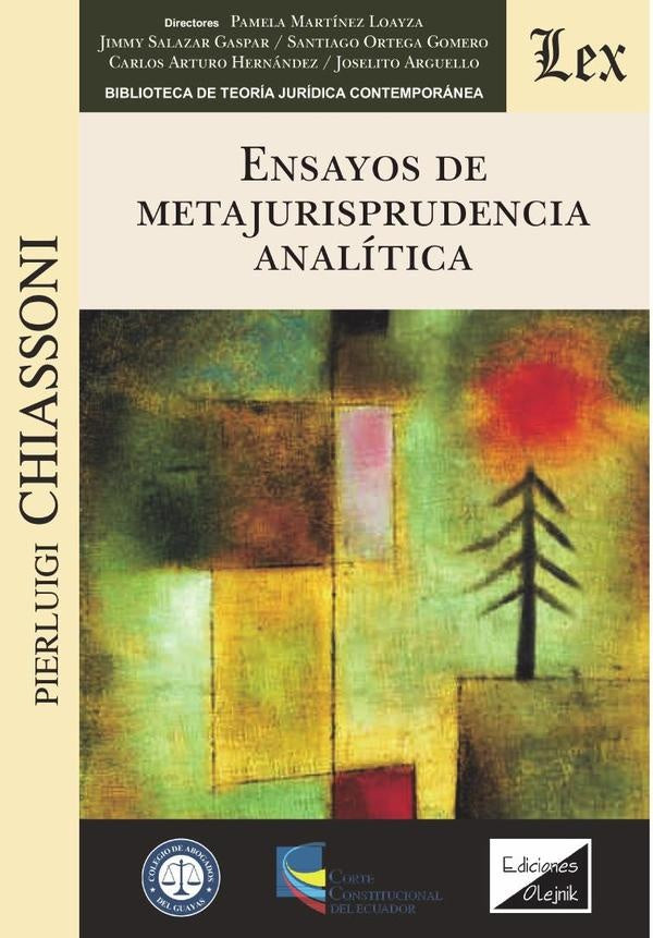 Ensayos de metajurisprudencia analitica | Pierluigi Chiassoni