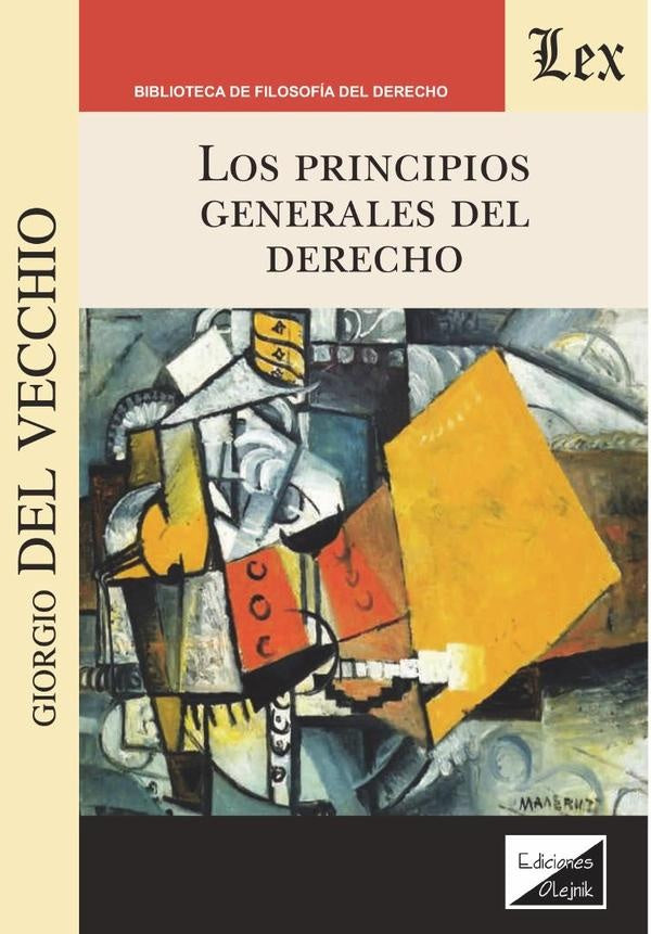 Principios generales del derecho, Los | Giorgio del Vecchio