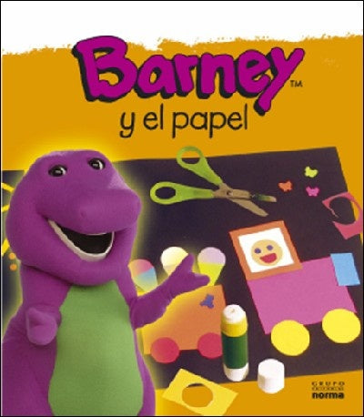 Manualidades Barney Y Las Pinturas