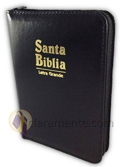 BIBLIA RVR045CZLG PJR-NEGRO DORADO