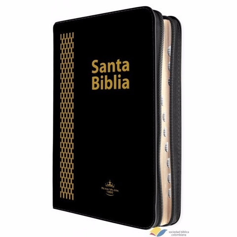 SANTA BIBLIA NEGRA C/ DORADO | VACIO
