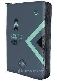 BIBLIA AYUDA QR GRIS TRIANGULOS*