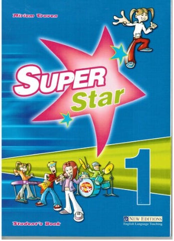 SUPER STAR 1 STUDENT'S BOOK WITH CD