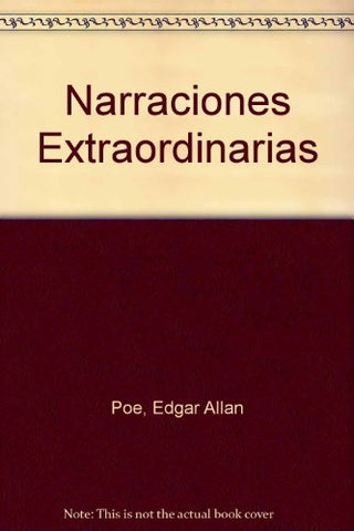 NARRACIONES  EXTRAORDINARIAS | EDGAR ALLAN POE