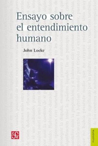 ENSAYO SOBRE EL ENTENDIMIENTO HUMANO | Locke, John