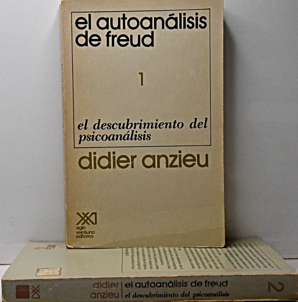 EL AUTOANÁLISIS DE FREUD 2 TOMOS.. | Didier Anzieu