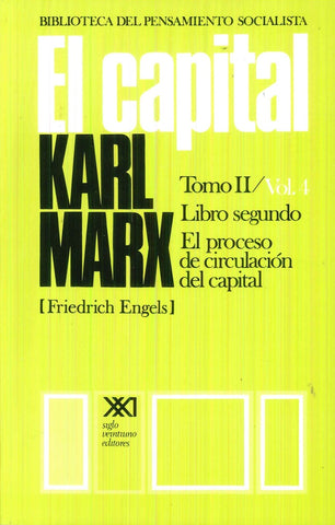 EL CAPITAL LIBRO II - VOL.4 | Karl Marx