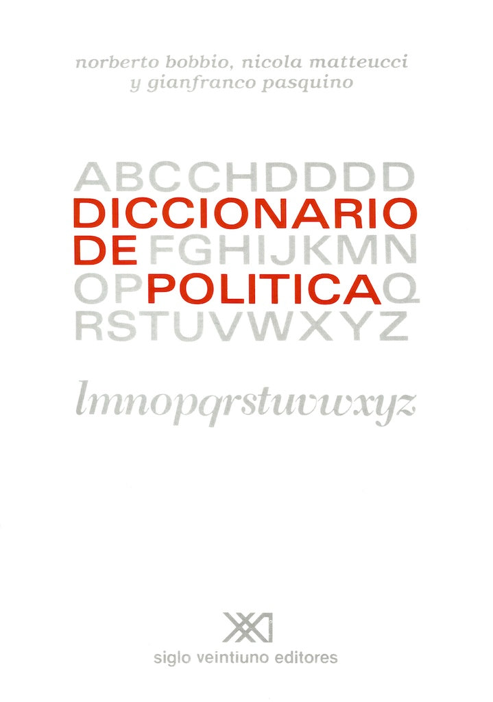 Diccionario de Politica (dos tomos) | Norberto Bobbio