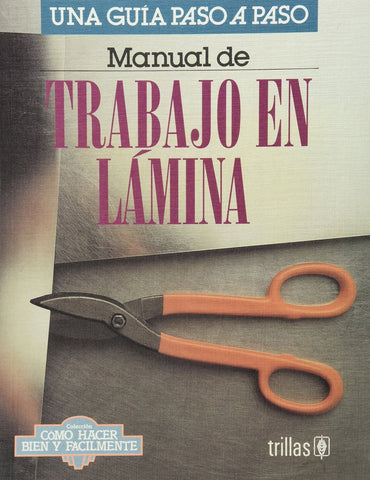 MANUAL DE TRABAJO EN LAMINA .. | Vários autores