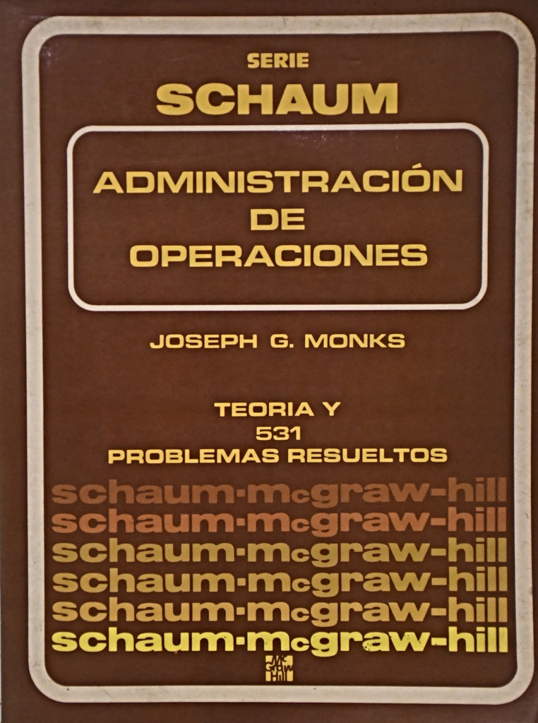 ADMINISTRACIÓN DE OPERACIONES.. | JOSEPH MONKS