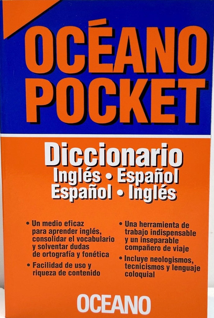 DICCIONARIO OCEANO POCKET INGLES ESPAÑOL..