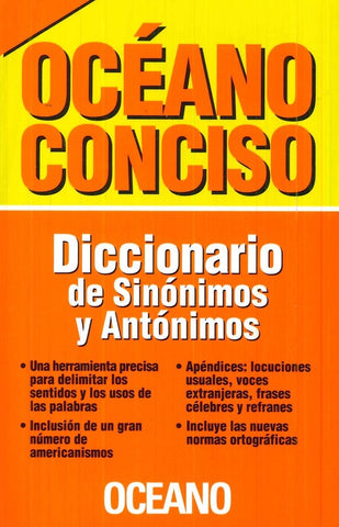OCEANO CONCISO SINONIMOS Y ANTONIMOS..