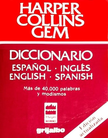 DICCIONARIO ESPAÑOL- INGLES- MINI