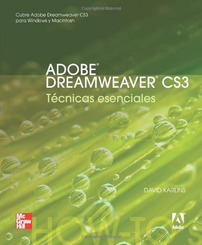 ADOBE DREAMWEVER CS3 TECNICAS | David Karlins