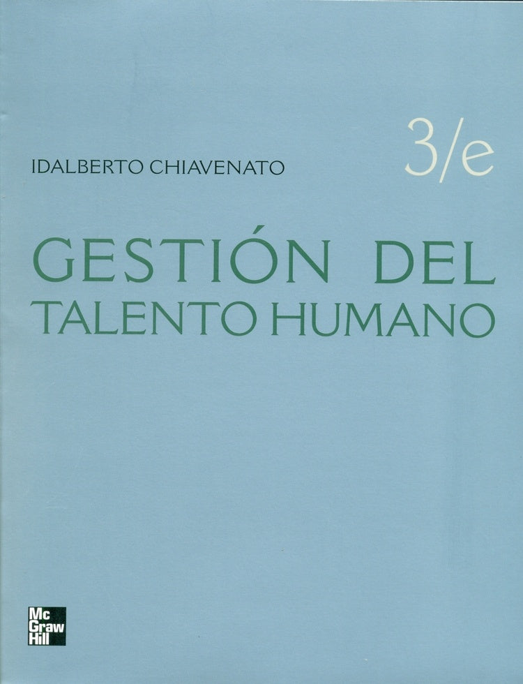 Gestión del talento humano | Idalberto Chiavenato