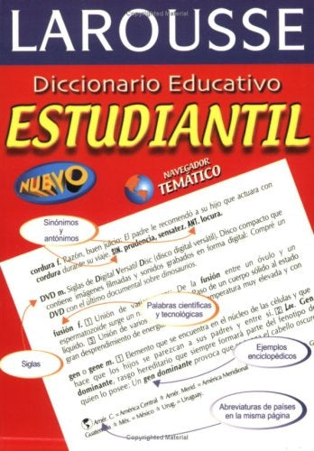 Diccionario Educativo Estudiantil: Second Edition (Spanish Edition)