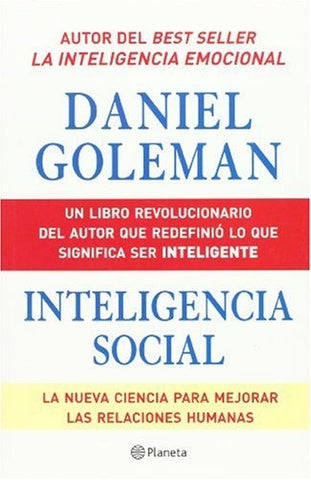 Inteligencia Social / Social Intelligence (Spanish Edition) | Daniel Goleman