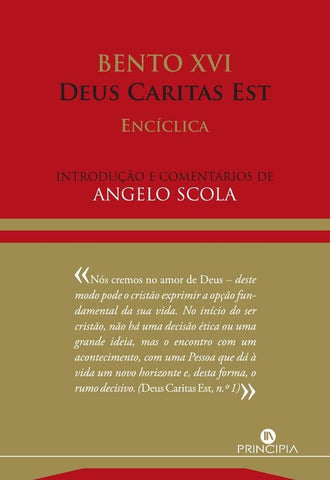 Deus Caritas Est | Bento, Scola