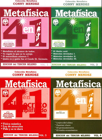 METAFISICA 4 EN 1 VOL 2.. | Conny Mendez