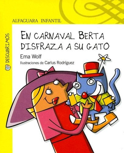 En carnaval Berta disfraza a su gato | Wolf-Rodríguez