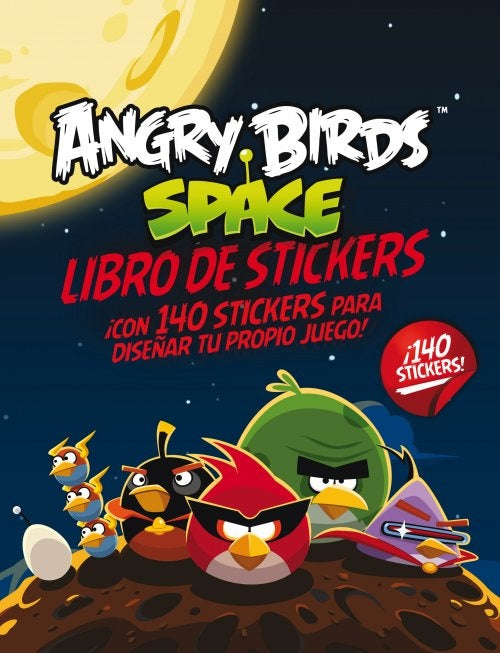 ANGRY BIRDS SPACE LIBRO DE STIKERS