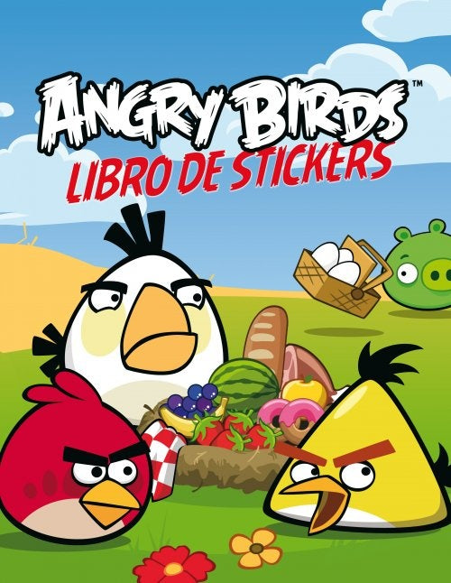 ANGRY BIRDS LIBRO DE STICKERS