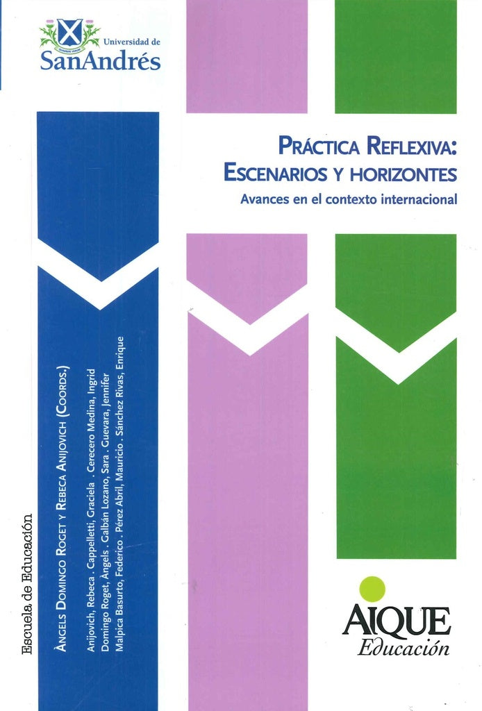 Práctica reflexiva: Escenarios y horizontes  | Domingo Roget, Anijovich