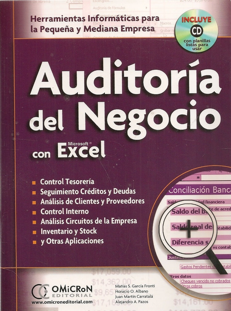 Auditoría del negocio con Microsoft Excel