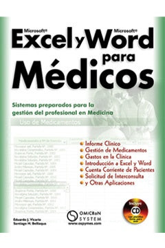 Microsoft Excel y Microsoft Word para médicos