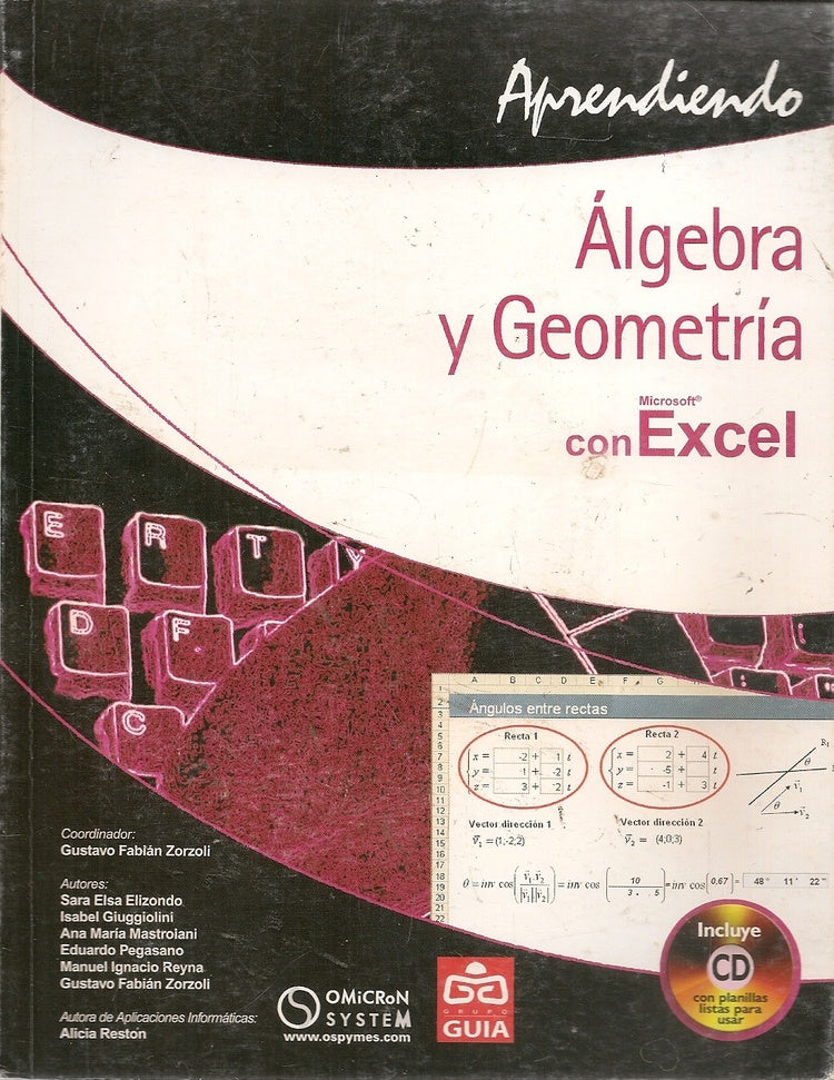 APRENDIENDO ÁLGEBRA Y GEOMETRÍA CON EXCEL