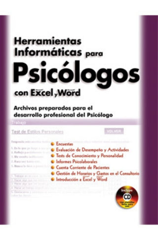 HERRAMIENTAS INFORMATICAS PARA PSICOLOGOS CON EXCEL Y WORD