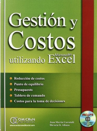 GESTION Y COSTOS UTILIZANDO EXCEL | Horacio Oscar Albano