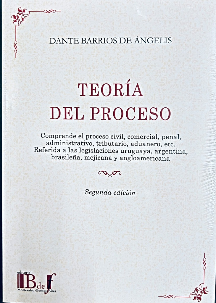 TEORIA DEL PROCESO.. | DANTE  BARRIOS DE ANGELES