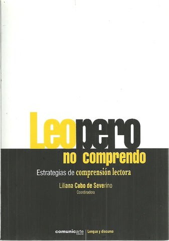 Leo pero no comprendo | Liliana Cubo de Severino