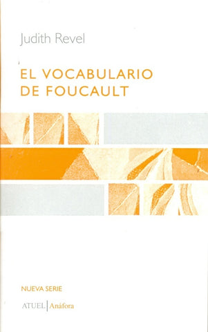 El vocabulario de Foucault | Revel, Goldstein
