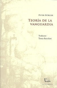 TEORÍA DE LA VANGUARDIA | PETER BÜRGER