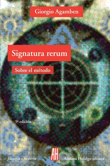 Signatura rerum | Agamben, Ruvituso, Costa
