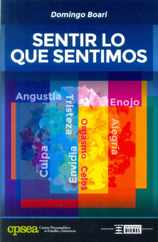 sentir lo que sentimos (reimpresión con corrección) | Domingo Boari
